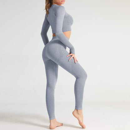 Women Yoga Leggings High Waist Tummy Control Gym Workout Stretch Seamless Running Pants